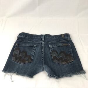 7 for all mankind‎ distressed shorts